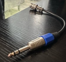 1/4 Inch Headphone Jack To 4 Pin Adaptor