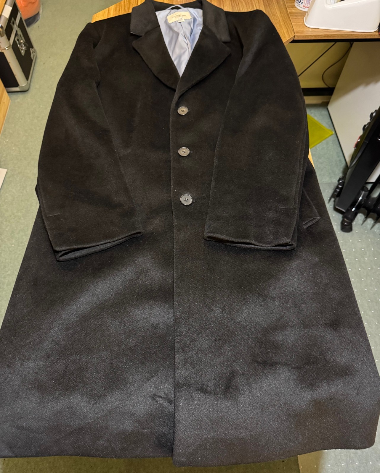 Gents Overcoat By River Island - 4XL In Excellent Condition - Worn Twice!