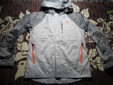 Kids 10/12 Girls REI Windbreaker Rain Proof With Put Away Hood Jacket