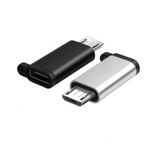 200x Type C Female to Micro USB Male Port Converter Charge Data Sync Adapter Lot
