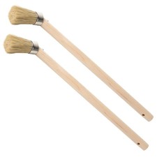  2-Pack Tire Lube Brush for Cleaning Tires and Wheels, Tire Shine Brush, Gre...