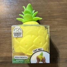 Sunny Days Jumbo Squeezy Fresh Market Pineapple Squishy Toy Stress Sensory