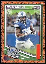 Jahmyr Gibbs 2025 Score A Treat Detroit Lions #33 Near Mint or Better