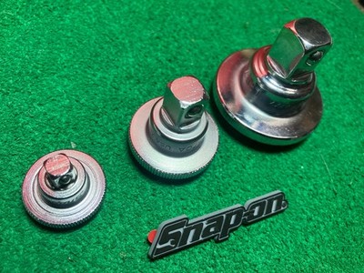Snap-On Tools 3pc Mixed Drive Ratchet Spinner Adapter Set 1/4 ,  3/8 ,  1/2 