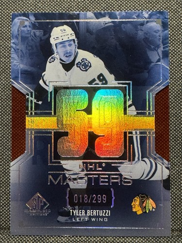2025-26 Upper Deck SP Game Used NHL Masters 161/299 Tyler Bertuzzi #NM-46 09bx