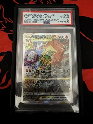 Charizard VSTAR SWSH262 Black Star Promo PSA 10