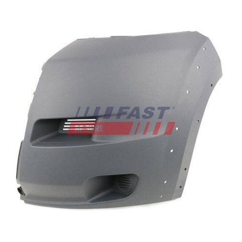 Pare-chocs Fast FT91450 avant gauche pour Fiat Ducato et Citroën Jumper en ABS noir