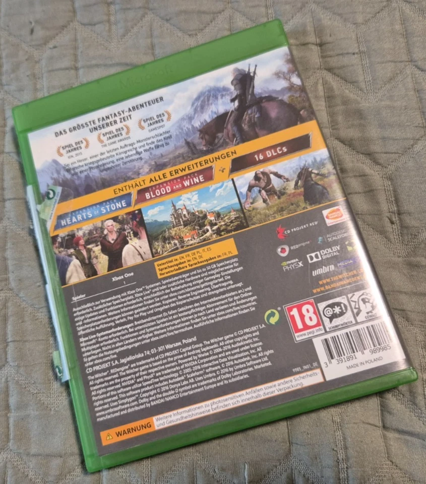 The Witcher 3 Wild Hunt GOTY Edition (Xbox One) komplett - sehr gut - Bild 2 von 3