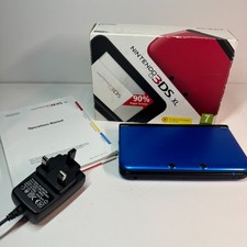 Nintendo 3DS XL Console - Blue (SPR-001) Boxed with Manual - Used Condition
