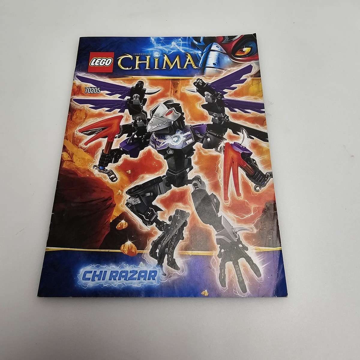 LEGO Legends of Chima CHI RAZAR (70205) 100% Complete w