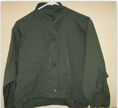 Prologue Women's Deep Sea Green Windbreaker light jacket XSMALL NWT