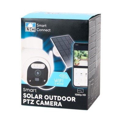 LSC Smart Connect Smart Solar outdoor PTZ Camera 1296p HD WiFi 2,4Hz