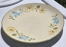 VINTAGE FRANCISCAN EARTHENWARE DAISY 10.5" DINNER PLATE VG CONDITION