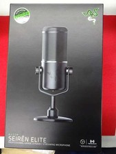 Razer Seiren Elite USB Dynamic Microphone Cardioid Gaming Used