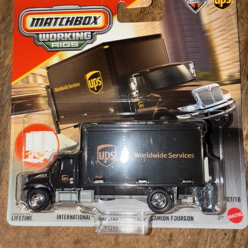 2026 Matchbox Working Rigs UPS Durastar Box Truck NEW FSC - Picture 2 of 2