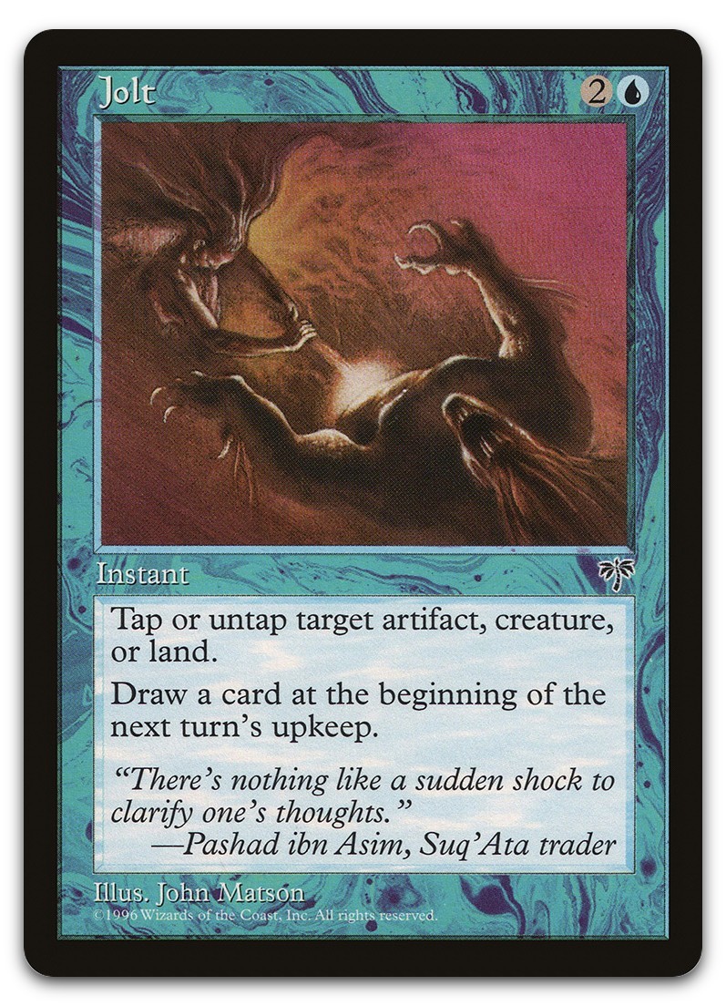 Jolt (LP) Mirage MIR Magic MTG