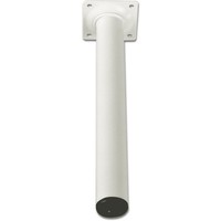 MöBelfüßE Tischbeine Rund MöBelbeine ø 30 Mm LäNge 100 Mm Stahl Weiß