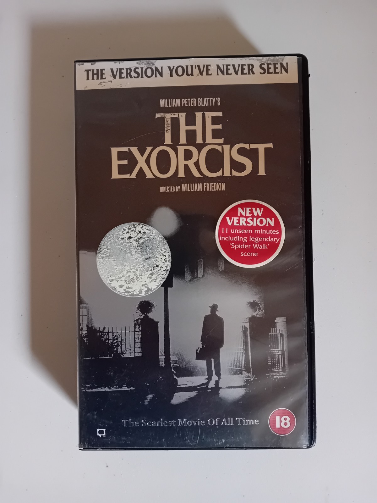 The Exorcist VHS Tape The Version You've Never Seen Director's Cut
