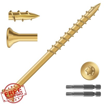 SG TZH Deck Screws #10x3'' Tan 4lb