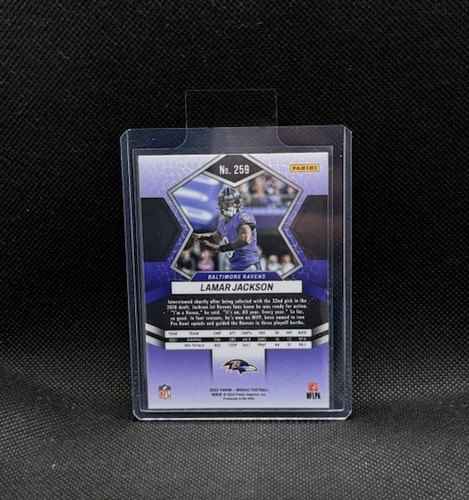 2022 Panini Mosaic - National Pride Lamar Jackson #259 - Picture 2 of 2