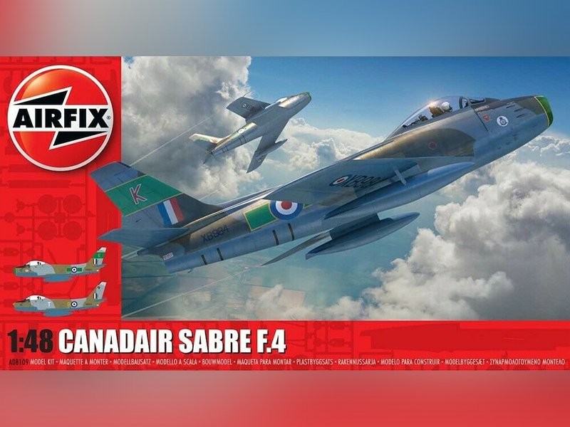 Airfix Canadair Sabre F.4 1/48 maquette avion plastique jet militaire réplique historique A08109