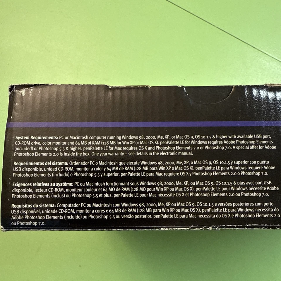 CTE430GR Wacom Graphire3 4x5 USB Tablet,Pen, Mouse & Software Bundle - Image 4 of 4