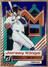 2025 PANINI DONRUSS BASEBALL TRE' MORGAN BLUE JERSEY KINGS RELIC #JK-TM #19/25