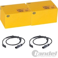 2X Hella ABS-SENSOREN Vorne Passend FÜR Dacia Logan Sandero Renault Clio Logan