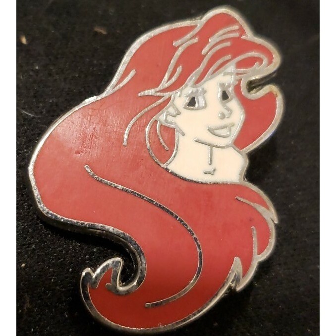 Vintage Disney Pin Princess Hair Ariel Little Mermaid 23733 WDW Cast Lanyard