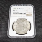1921 Morgan Silver Dollar NGC MS63