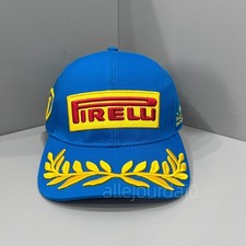 Pirelli Embroidery 1ST 2025 Monza Blue Baseball Cap Adjustable