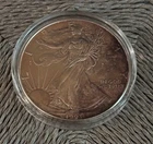 ONE ( 1 ) 1oz .999 Fine Silver Eagle | 1993 | HEAVILY TONED- Stacker Bullion