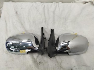 JDM MITSUOKA VIEWT HK11 Door Mirrors R/L Set Manual w/ Chrome Covers OEM