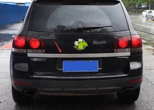 Stainless steel Tail Rear Trunk Lid Cover Trim For Volkswagen Touareg 2006-2010