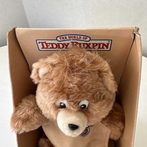 The World Of Teddy Ruxpin Soft N’ Cuddly 1985, 1988 WOW New In Original Box - Picture 2 of 21