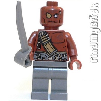 PM103 Lego Pirates of the Caribbean Gunner Zombie Henchmen
