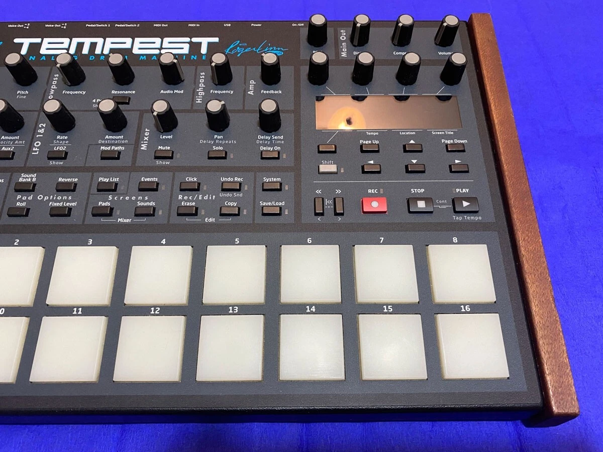 Dave Smith Tempest DSI Analogue drum machine eBay