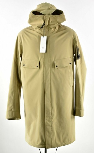 NWT Shell Hooded Long Trench Coat Size 