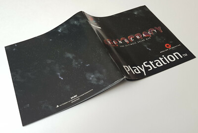 Xenocracy Sur PlayStation 1 (PSX) – PAL, Complet, Manuel – Édition Rare