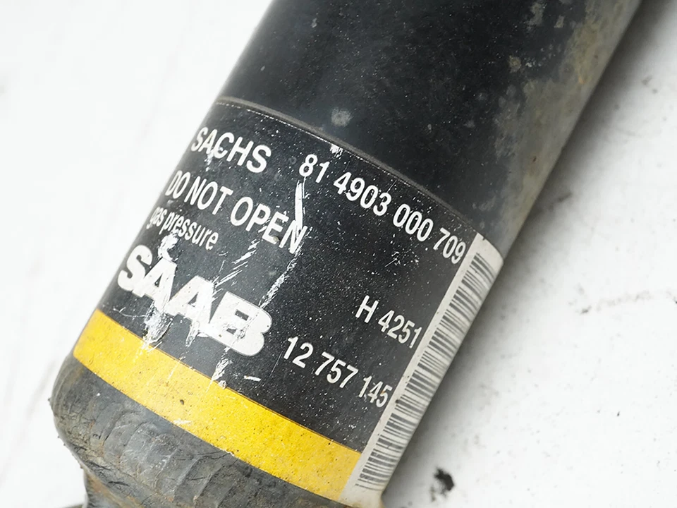 2003 - 2005 Saab 9-3 Shock Strut Absorber Shock Rear Left Side Lh 12757145 Oem Foto 3 de 4