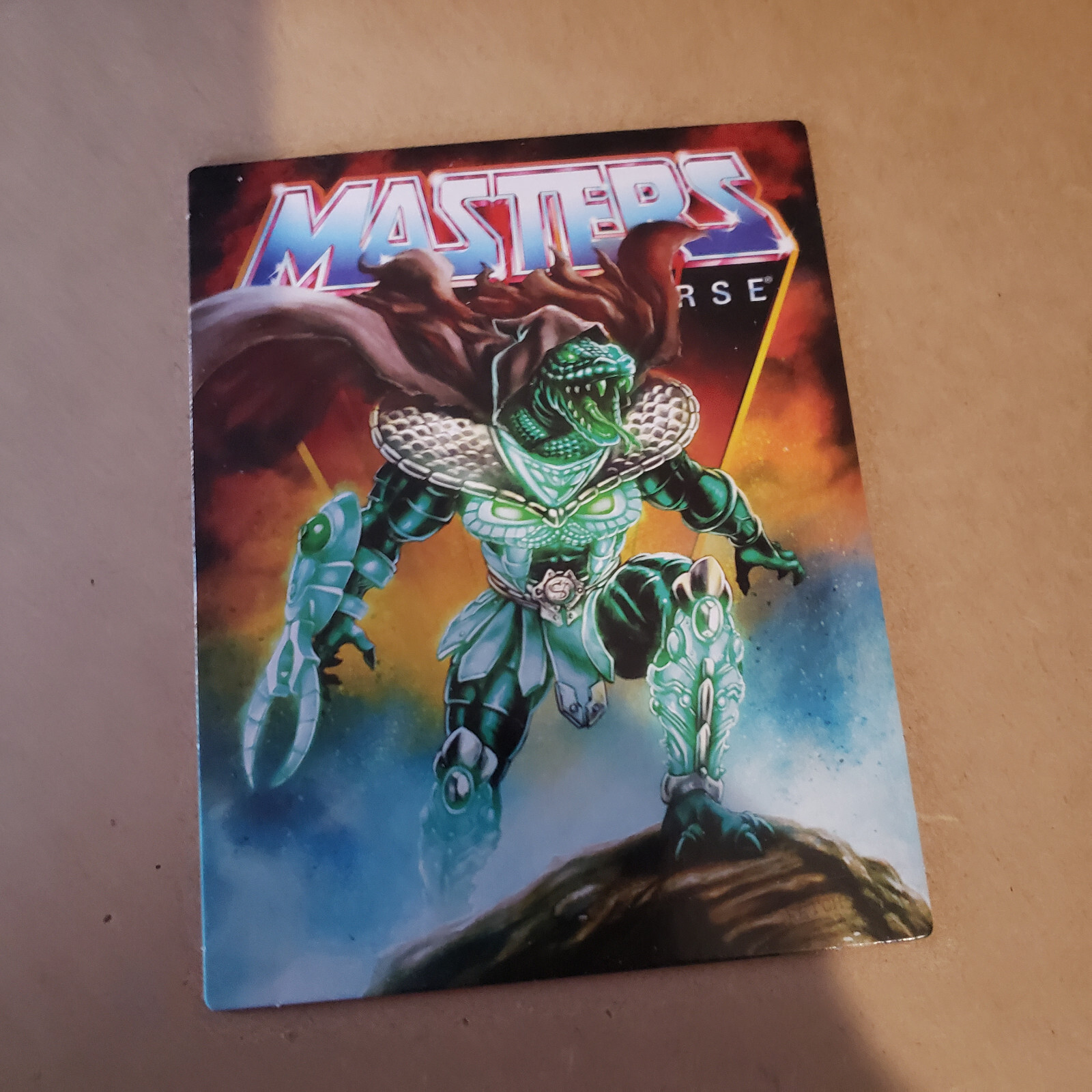 MOTU Masters Origins Necro-Conda Action Figure Profile Card 2024