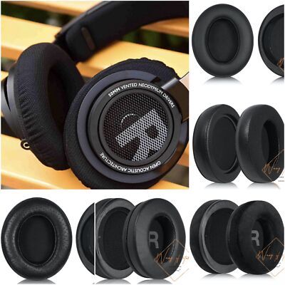 Replacement Ear Pads Foam Cushions for Philips SHP9500 Headphones Sponge 