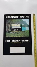 Bremach Motocarro ND3-AU depliant originale ITALIANO 3 wheeler brochure