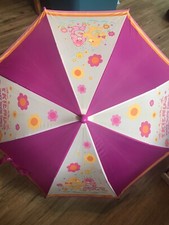 Vtg Children  s CARE BEAR FRIENDS UMBRELLA Cheer Friend Love-a-Lot Clean VGC