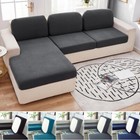 Sofa Seat Cushion Cover 1 2 3 4 Seater Stretch Lounge Slipcover Couch Covers