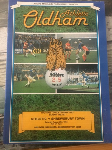 Oldham Athletic HOME programmes 1960s 1970s 1980s League & Cup - Picture 35 of 45