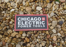 Chicago Electric Power Tool Metal SIGN Cordle...