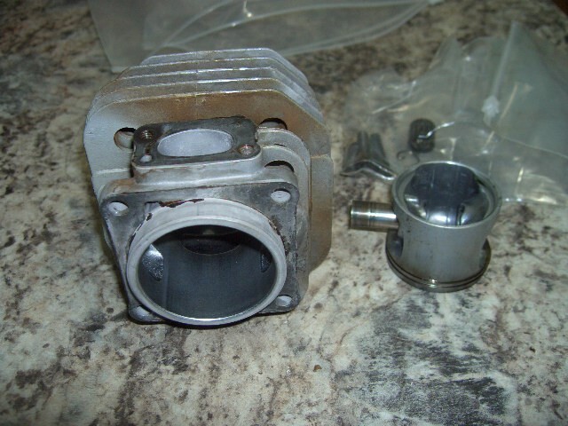 Jonsered 630 piston and cylinder chainsaw part only bin 721 Jonsered 630 piston and cylinder chainsaw part only bin 721