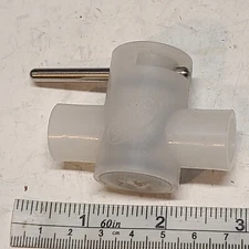 Cole Parmer / Evsco #06470-27 PVDF  Two-Way, Two-Position Elliptic 1/4" Valve.