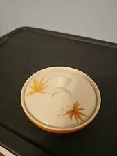 Mid Century Small Covered Dish Ben Seigal Iroquois  Harvest Dish